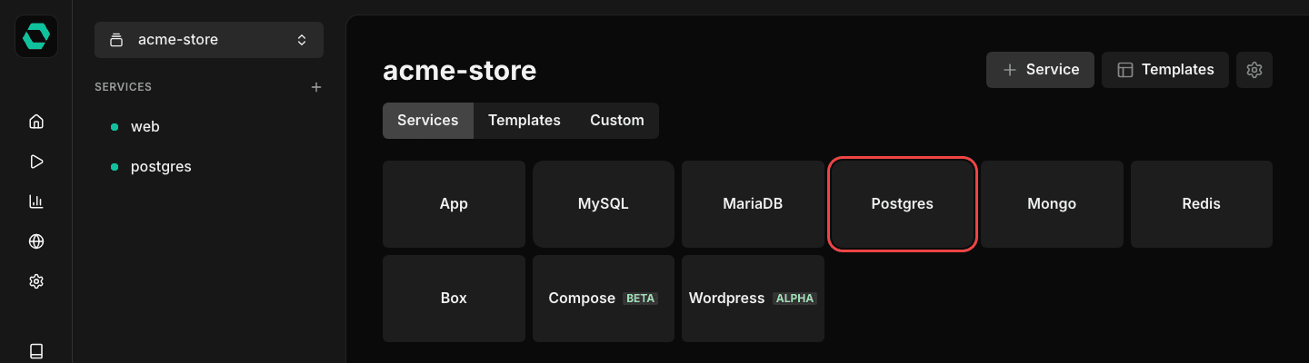 Set git source