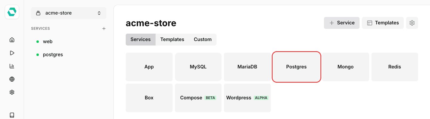 Set git source