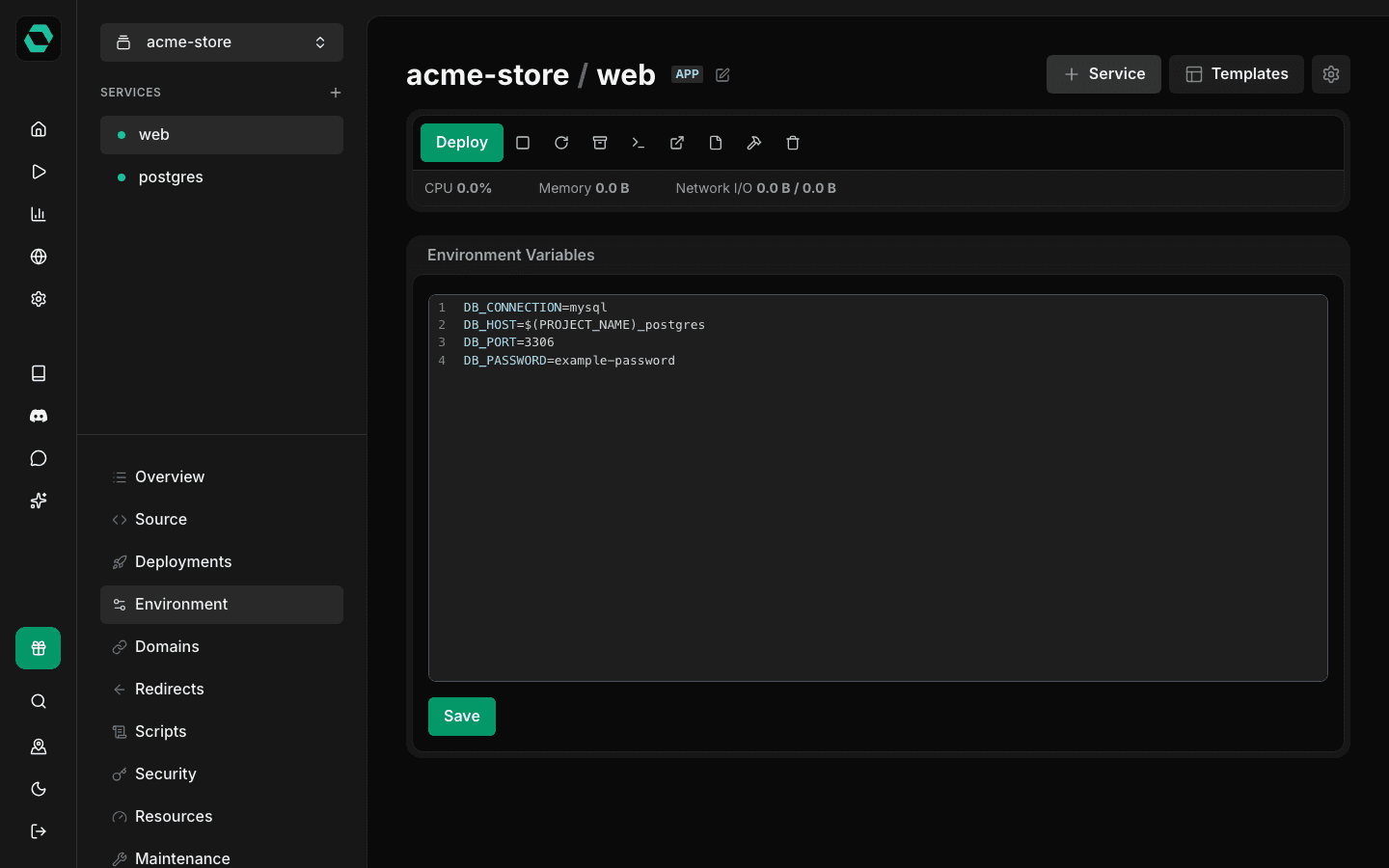 Set git source