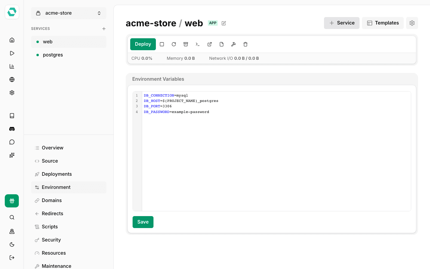 Set git source