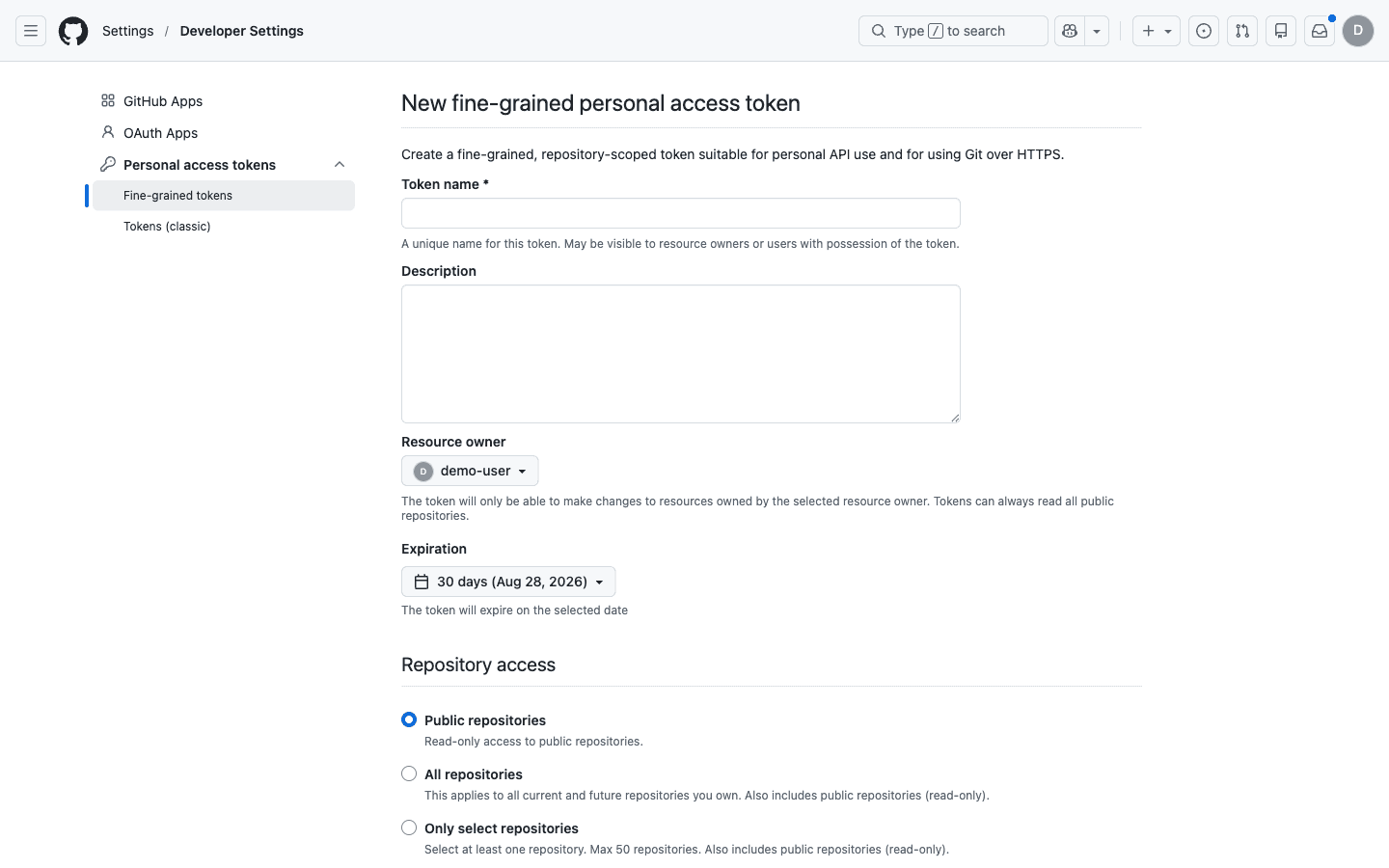 Fine-grained token step 1