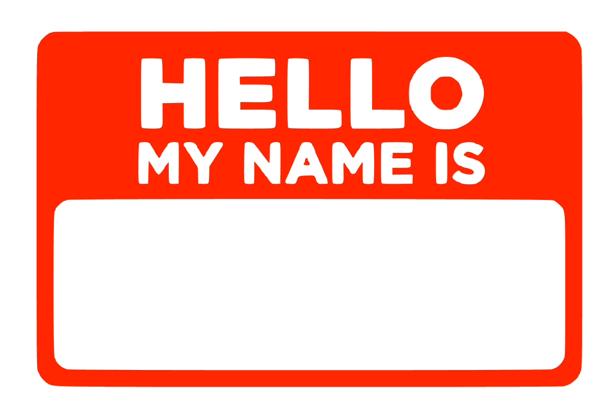 Nametag logo
