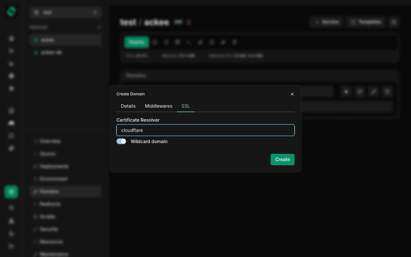 Add Domain