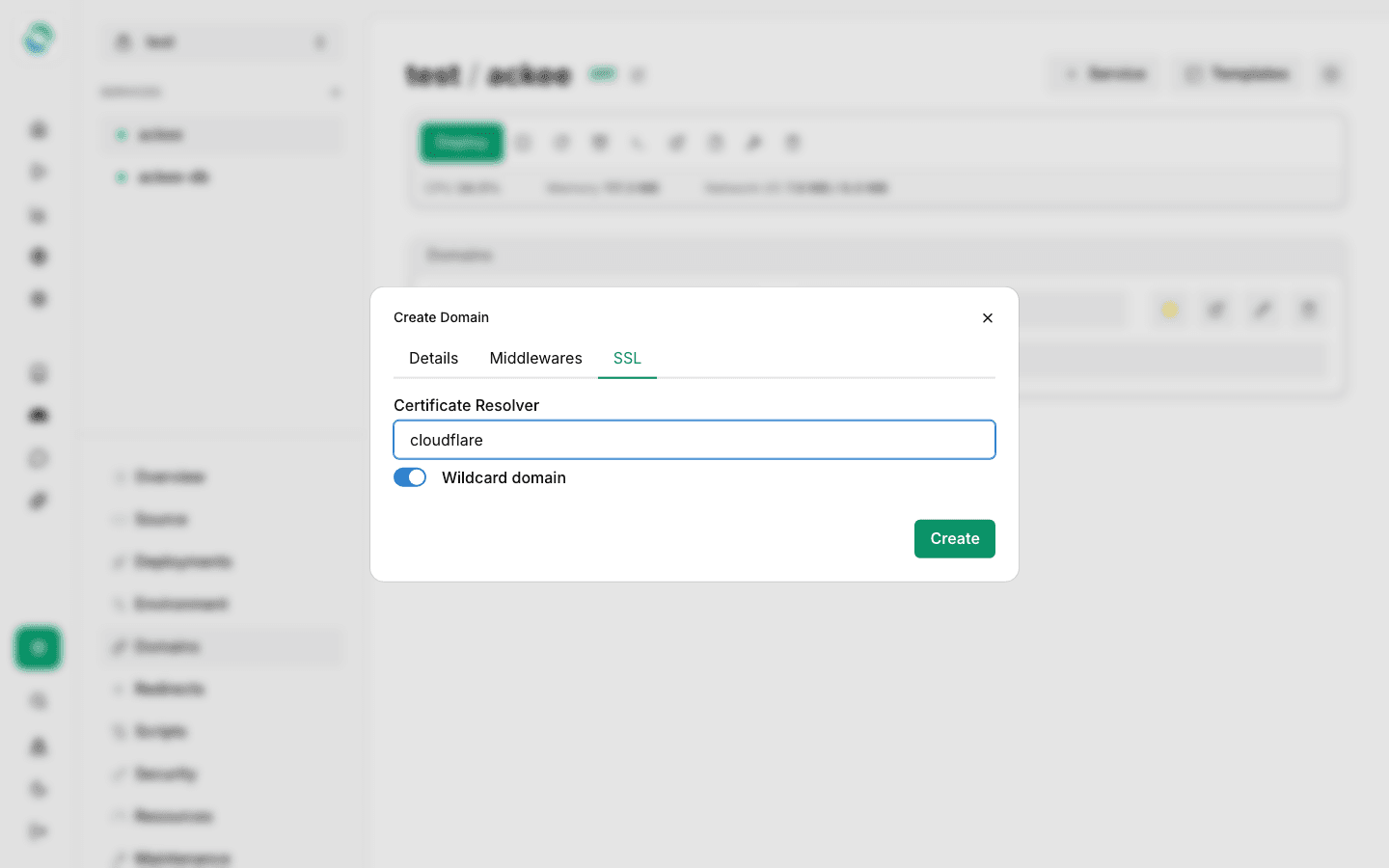 Add Domain