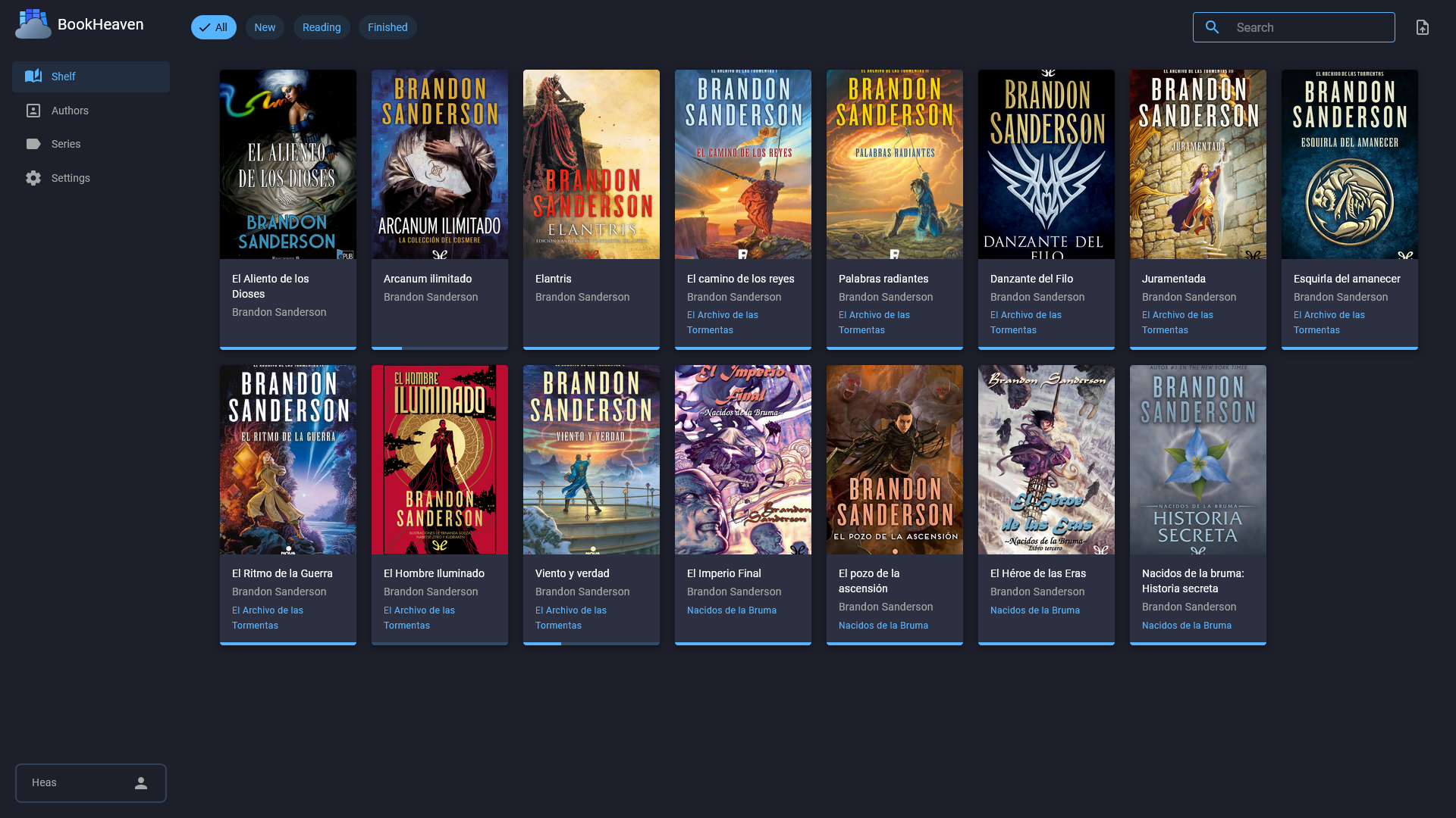 BookHeaven Screenshot