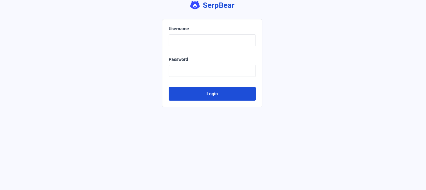 SerpBear Screenshot